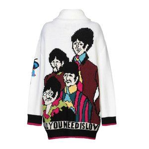UGLY XMAS SWEATER Stella McCartney Beatles Yellow Submarine Jacket Billie Eilish